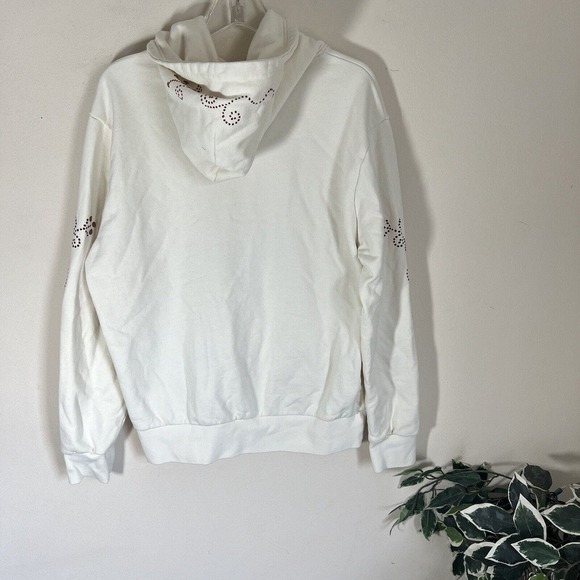 GOLF WANG Rigmarole Hoodie Cream White Red Embroidered Men’s Size Medium - Picture 8 of 11